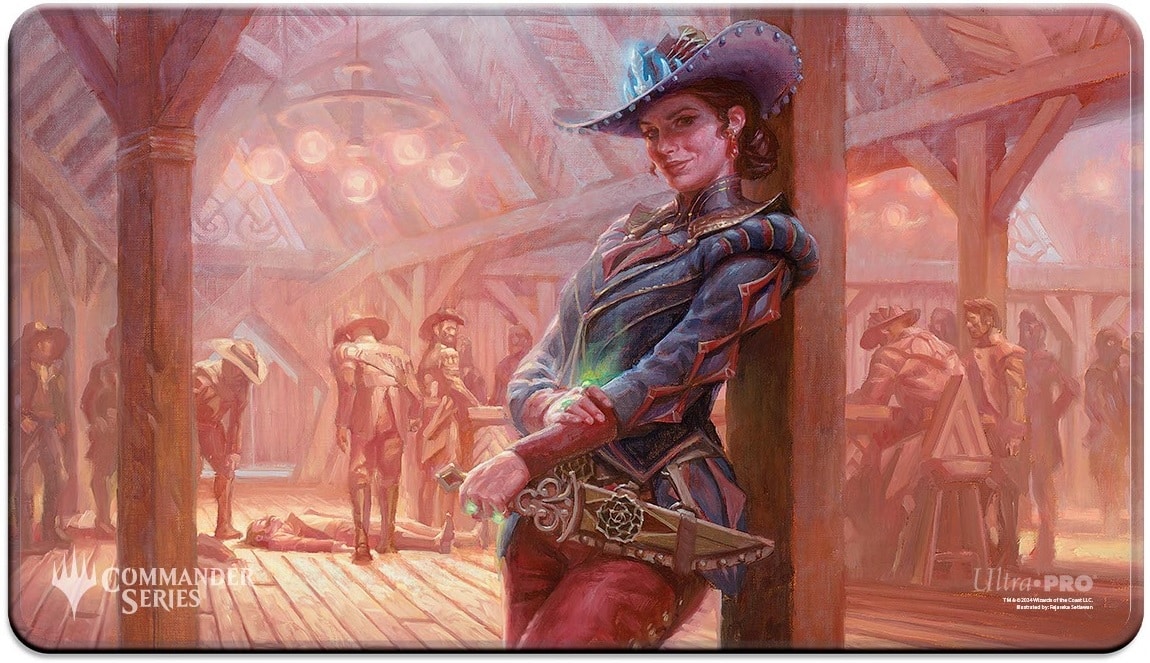 Ultra Pro Outlaws of Thunder Junction Marchesa Stitched Playmat image 0